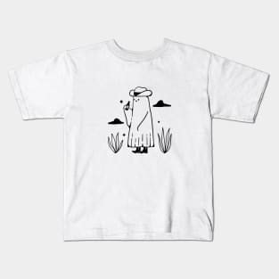 Cowboy Ghost Kids T-Shirt